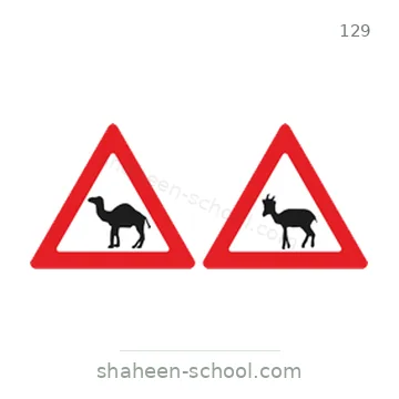 شاخصة المرور رقم 129