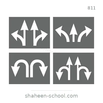 شاخصة المرور رقم 811